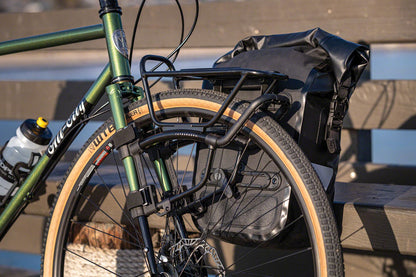 NEW Topeak TetraRack R1 Front Rack for Gravel/Road - Fork Blade Strap Mount,  QuickTrack Compatible, Black