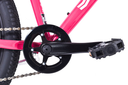 USED Haro Flightline 24" Kids Mountain Bike Pink 1x6 speed