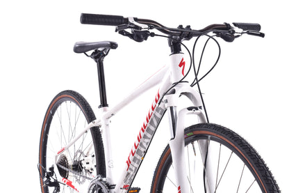 USED Specialized Crosstrail Small Dual Sport Hybrid Bike Disc Brake 3x8 speed White/Red