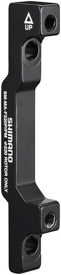 NEW Shimano SM-MA-F220P/PM Disc Brake Adaptor - 180mm Post Mount Fork/Frame to 220mm Disc Brake Rotor - Around the Cycle