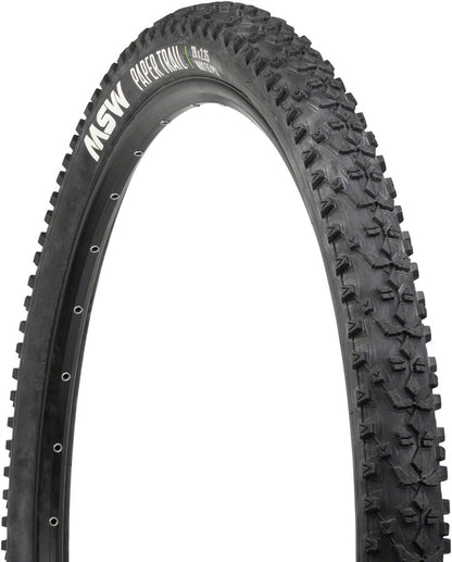 NEW MSW Paper Trail Tire - 27.5 x 2.25, Wirebead, Black, 33tpi - Around the Cycle