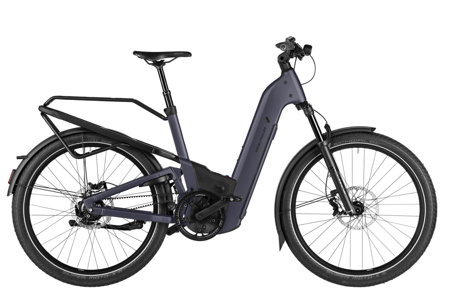DEMO Riese & Muller Homage5 GT Rohloff HS OS, 51cm, Night, Offroad Kit, Full Sus Hybrid eBike