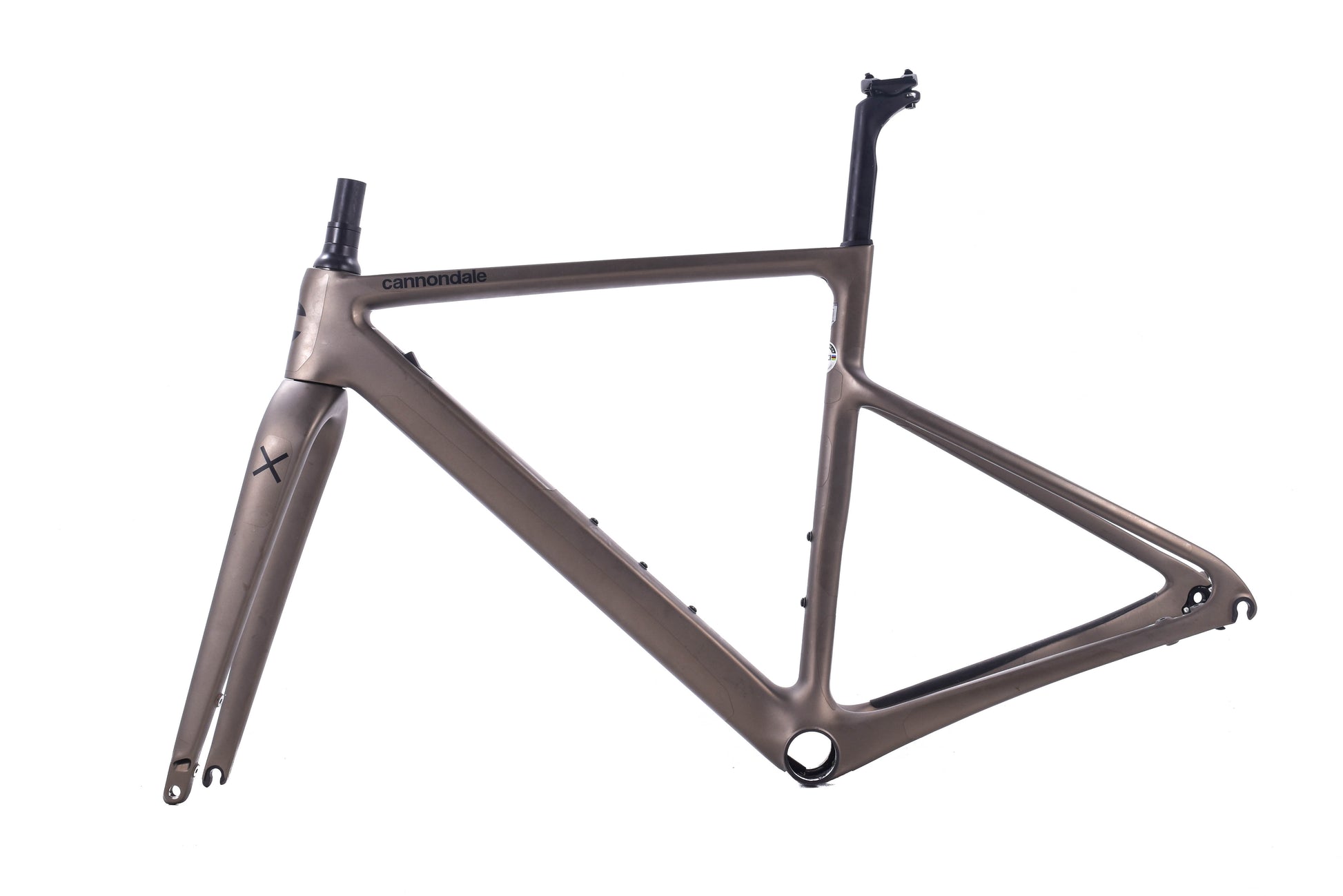 USED 2022 Cannondale SuperSix EVO SE 51cm Disc Carbon Gravel Frame Met