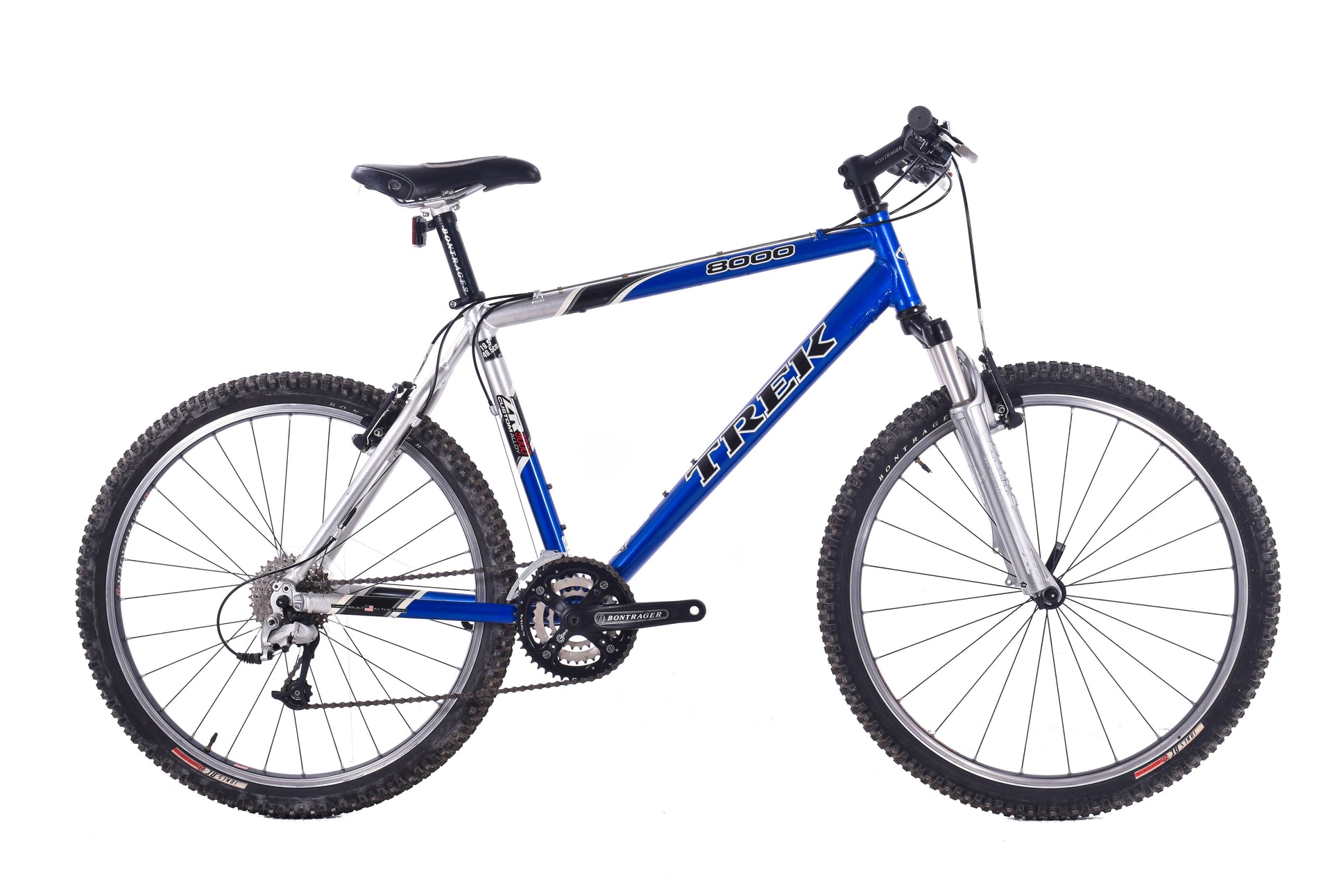 USED Trek 8000 ZR Aluminum Hardtail Large Mountain Bike Shimano XT/LX