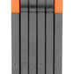 NEW Kryptonite Evolution 790 Folding Lock - 90cm Keyed Inludes Click Tight Bracket Black/Orange