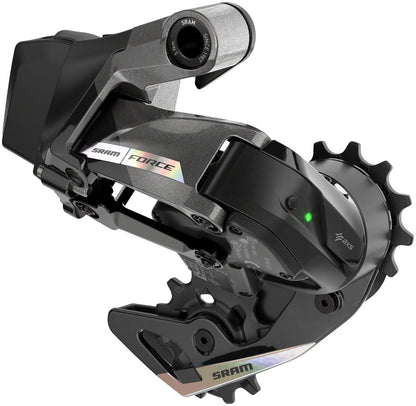 NEW SRAM Force AXS eTap Rear Derailleur - 12-Speed Medium Cage 36t Max (Battery Not Included) Iridescent Gray D2 - Around the Cycle