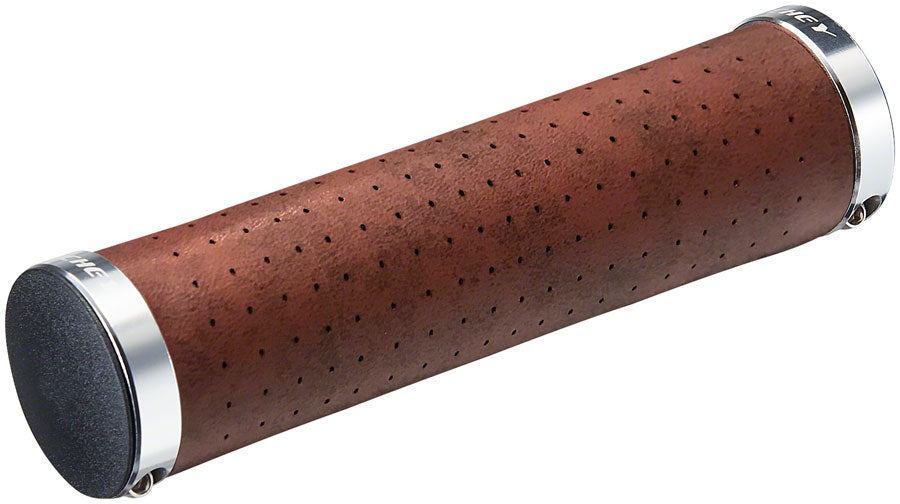 NEW Ritchey Classic Locking Grips - Synthetic Leather, Brown
