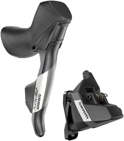 NEW SRAM Apex AXS eTap Shift/Brake Lever and Hydraulic Disc Brake Caliper - Right/Rear, 12-Speed, Flat Mount, 20mm Offset, Black, D1 - Around the Cycle