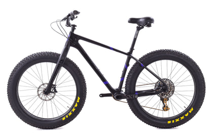 USED Borealis Crestone Rigid Carbon Fat Bike 27.5x4.5" Large SRAM XX1 Eagle Black