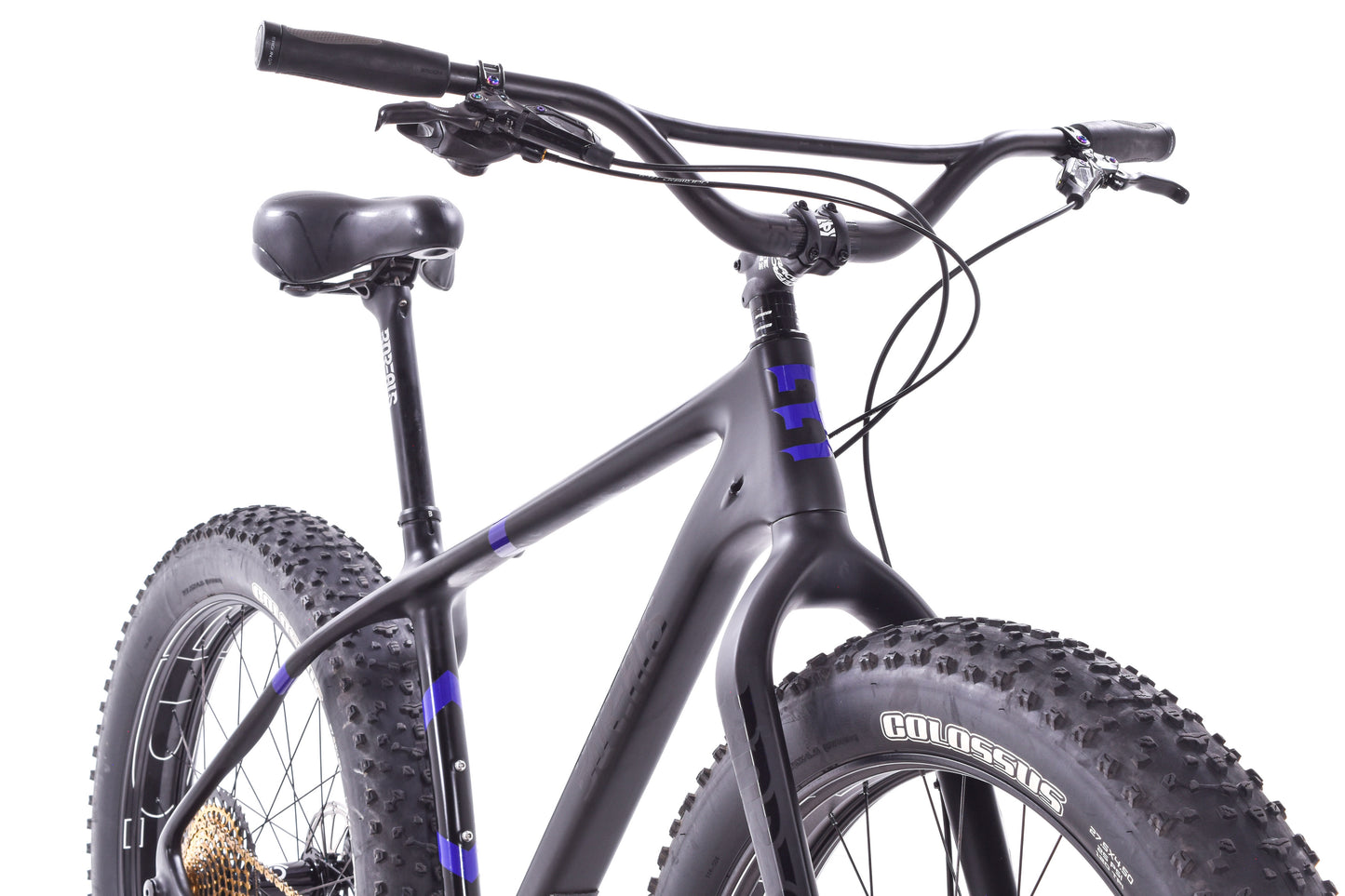 USED Borealis Crestone Rigid Carbon Fat Bike 27.5x4.5" Large SRAM XX1 Eagle Black