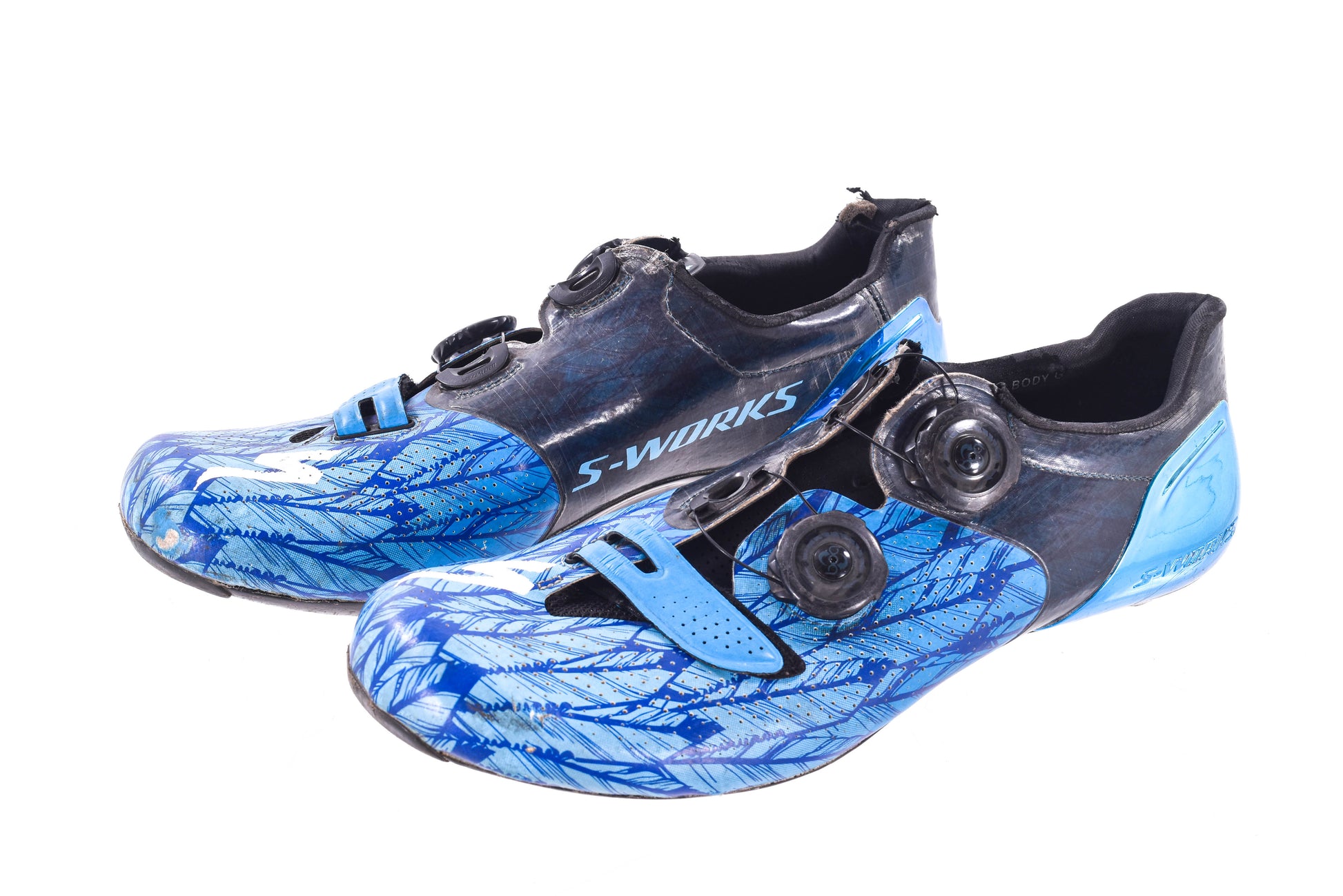 USED 2018 Specialized S-Works Feather Road Shoes Size 41 EU Male