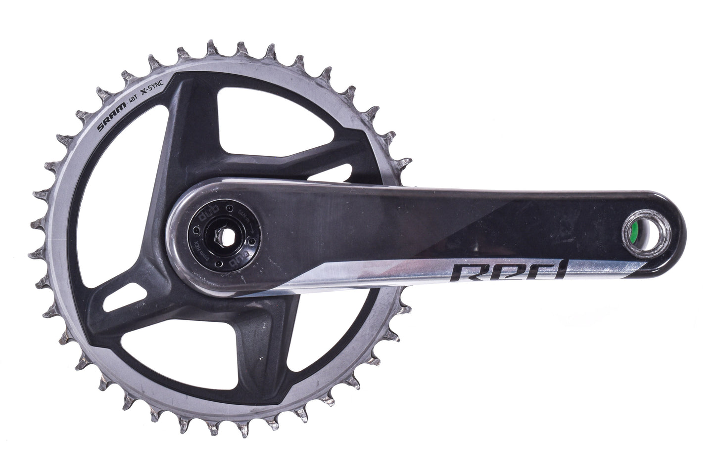 USED SRAM Red eTap AXS D1 DUB SL Carbon 1x Crankset 172.5mm w/ 40T X-Sync Chainring