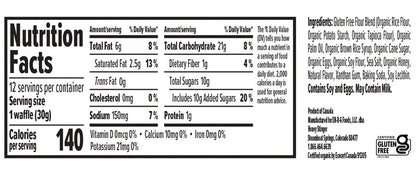 NEW Honey Stinger Gluten Free Organic Waffle - Salted Caramel, Box of 12 - Around the Cycle