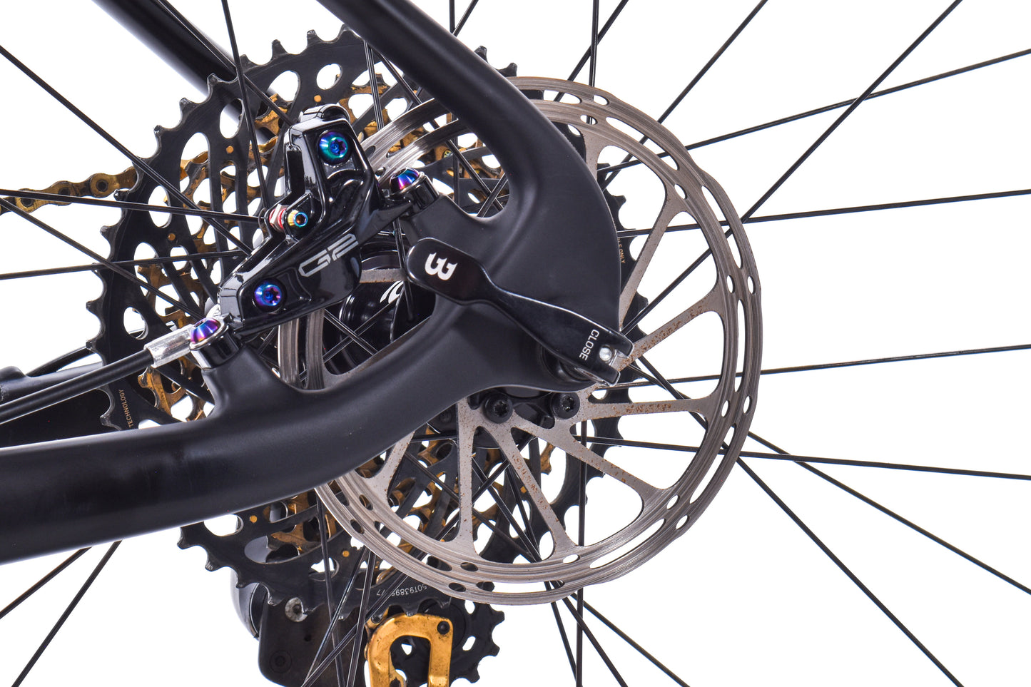 USED Borealis Crestone Rigid Carbon Fat Bike 27.5x4.5" Large SRAM XX1 Eagle Black