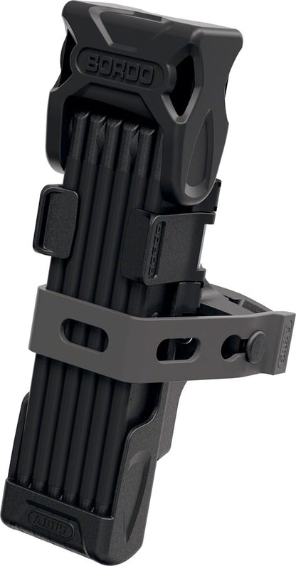 NEW Abus Bordo 6000C Folding Lock - Combination, 3'/90cm, with Saddlefix Bracket and Raincap