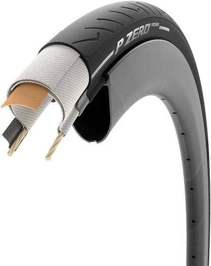 NEW Pirelli P ZERO Road Tire - 700 x 28, Clincher, Folding, Black