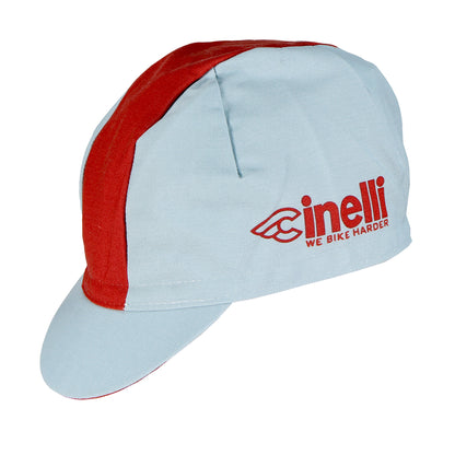 NEW Cinelli Cycling Cap - We Bike Harder, Red Line