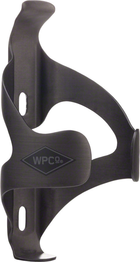 NEW WHISKY No.9 C3 Carbon Water Bottle Cage - Top Entry, Matte Black