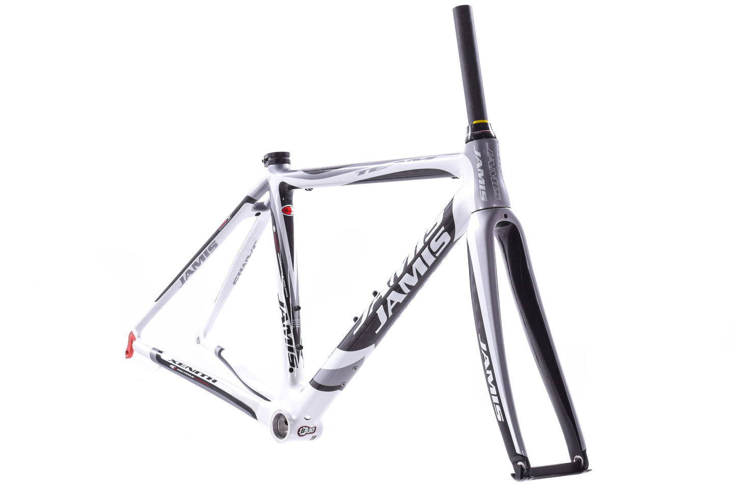 NEW 2011 Jamis Xenith Team Di2 Frame Kit Chromium/Pearl White 48 Di2 / eTap only