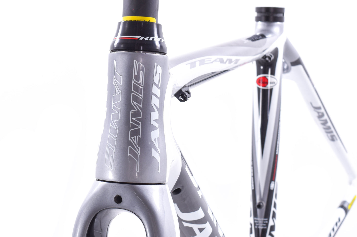 NEW 2011 Jamis Xenith Team Di2 Frame Kit Chromium/Pearl White 48 Di2 / eTap only