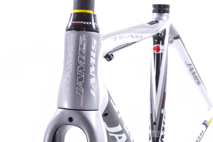 NEW 2011 Jamis Xenith Team Di2 Frame Kit Chromium/Pearl White 48 Di2 / eTap only