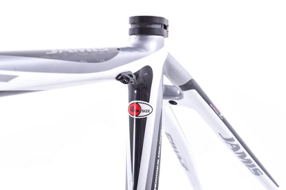 NEW 2011 Jamis Xenith Team Di2 Frame Kit Chromium/Pearl White 48 Di2 / eTap only