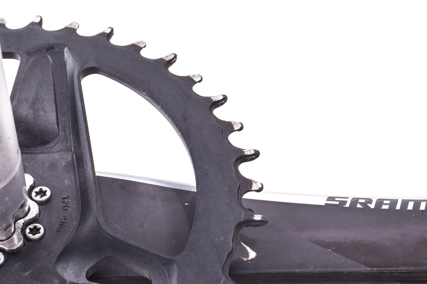 USED SRAM Red eTap AXS D1 DUB SL Carbon 1x Crankset 172.5mm w/ 40T X-Sync Chainring