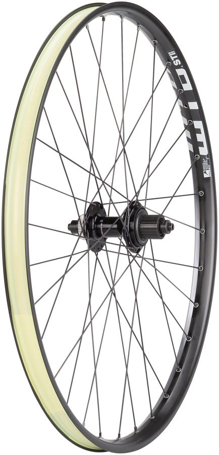 NEW Quality Wheels SLX/WTB ST Light i29 Rear Wheel - 27.5", QR x 141mm, Center-Lock, Micro Spline, Black - Around the Cycle