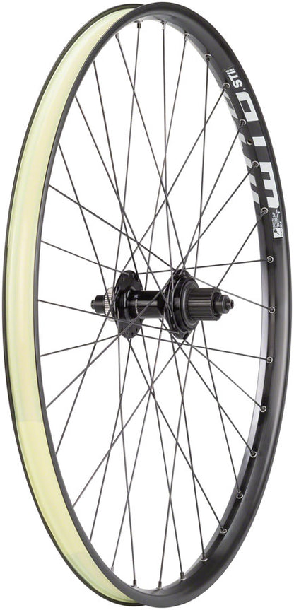 NEW Quality Wheels SLX/WTB ST Light i29 Rear Wheel - 27.5", QR x 141mm, Center-Lock, Micro Spline, Black - Around the Cycle