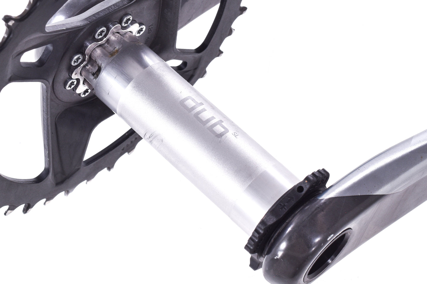 USED SRAM Red eTap AXS D1 DUB SL Carbon 1x Crankset 172.5mm w/ 40T X-Sync Chainring