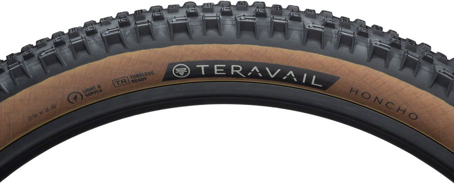 NEW Teravail Honcho Tire - 29 x 2.6, Tubeless, Folding, Tan, Light and Supple, Grip Compound