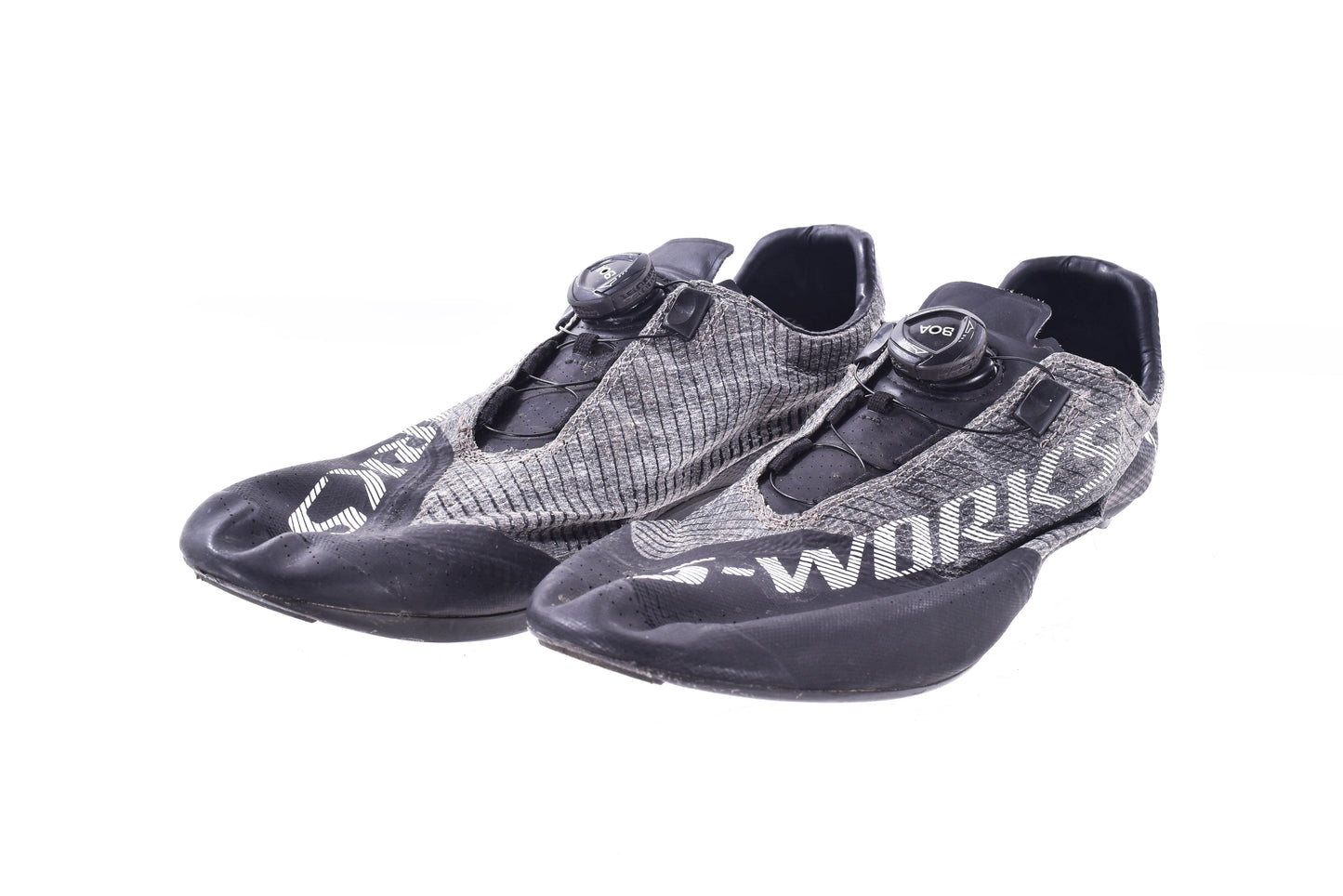 USED Specialized S-Works Exos Road Shoes 41 EU / 8 US Mens Black