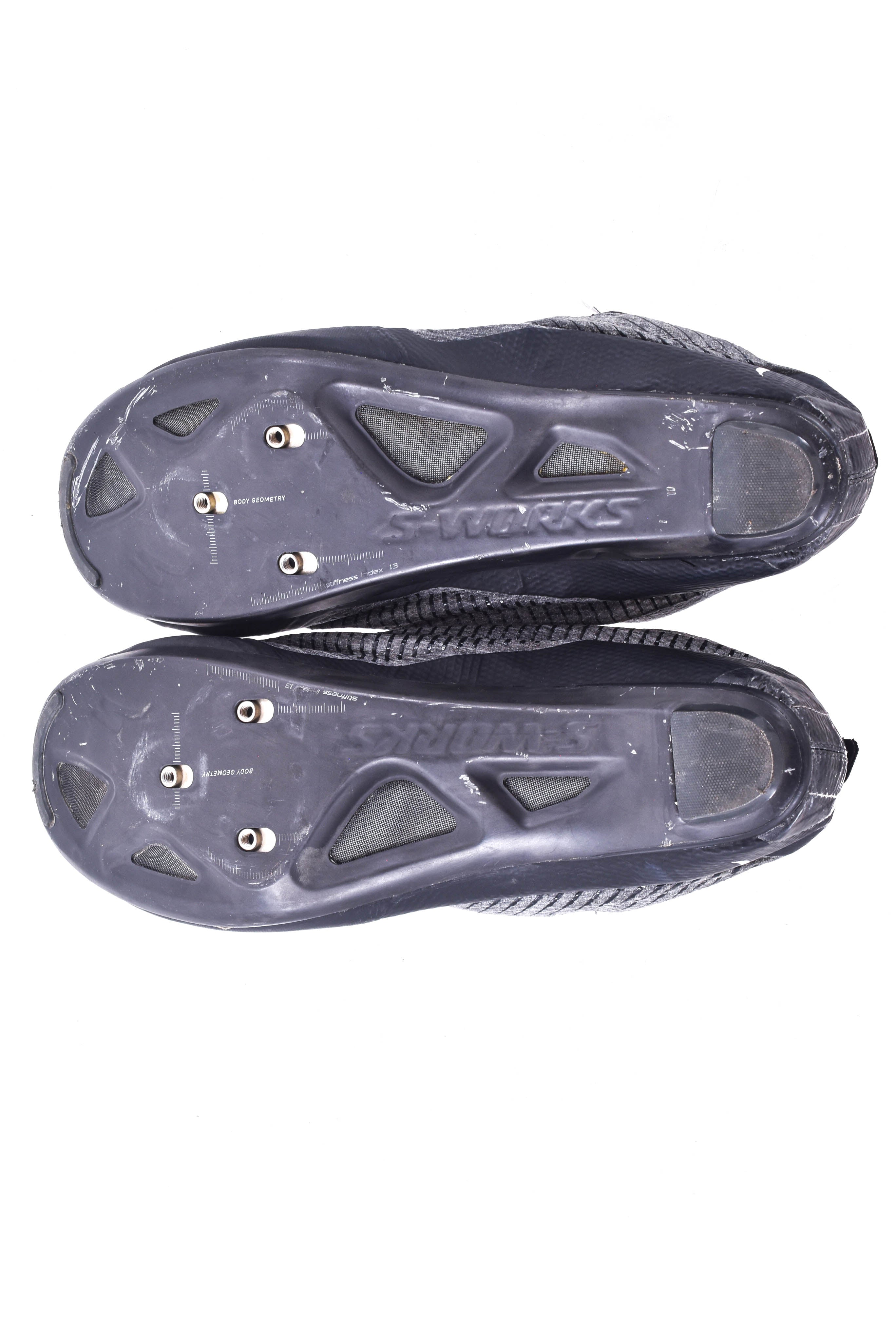 USED Specialized S-Works Exos Road Shoes 41 EU / 8 US Mens Black