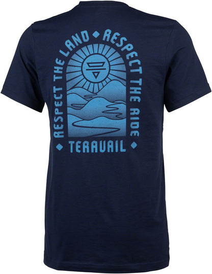 NEW Teravail Landmark T-Shirt - Navy, Unisex, Medium - Around the Cycle