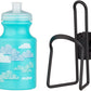 NEW MSW Kids Water Bottle and Cage Kit - Clouds w/ Black Cage