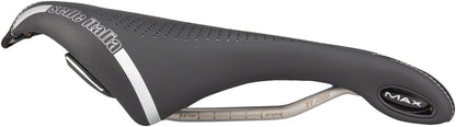 NEW Selle Italia Max Flite Gel Superflow Saddle - Titanium, Black, L3