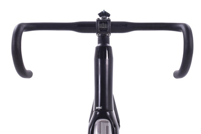 USED 2022 BMC RoadMachine 01 Carbon Road Disc Frame 56cm Black w/ Handlebar and Stem