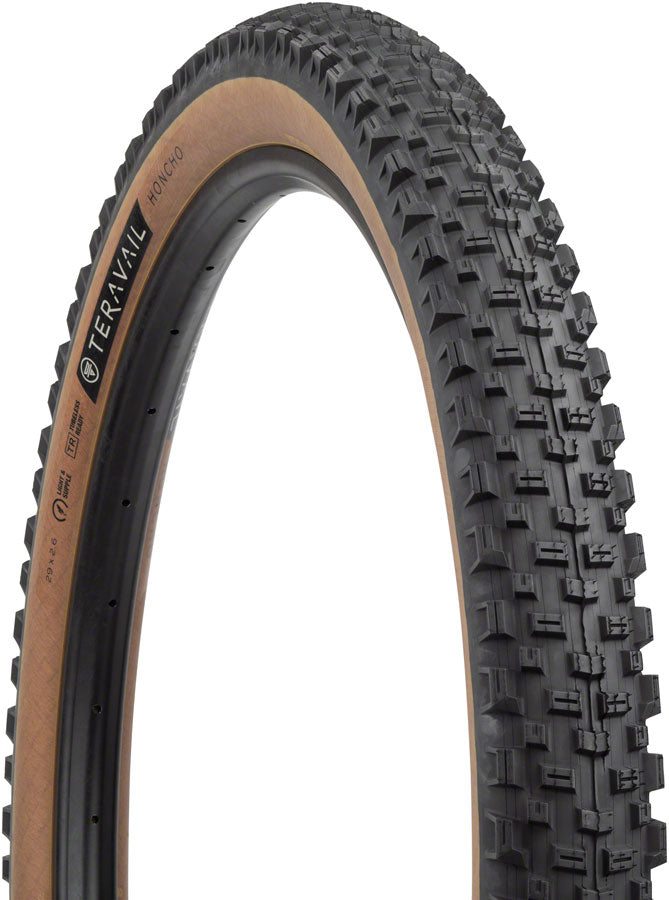 NEW Teravail Honcho Tire - 29 x 2.6, Tubeless, Folding, Tan, Light and Supple, Grip Compound