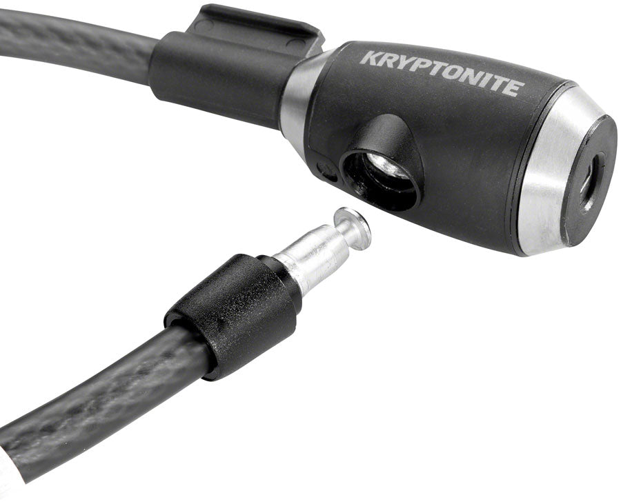 NEW Kryptonite KryptoFlex 1218 Cable Lock - with Key 6' x 12mm