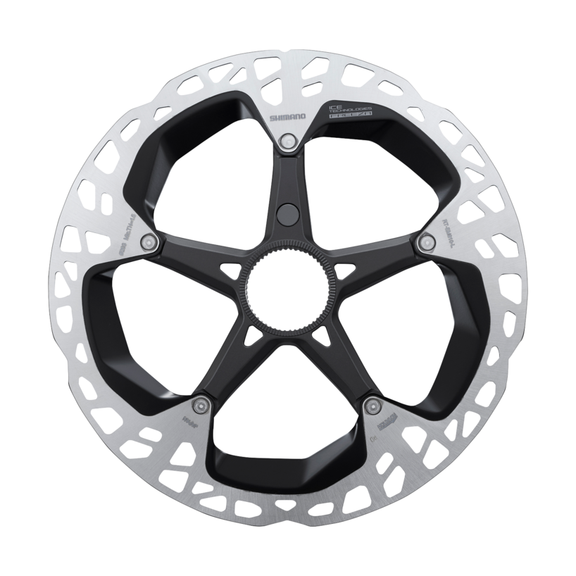 NEW Shimano STEPS RT-EM910 Disc Brake Rotor - 203mm, Center Lock, External Lockring, Rear Only with Magnet Bracket