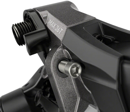 NEW SRAM Force AXS eTap Rear Derailleur - 12-Speed Medium Cage 36t Max (Battery Not Included) Iridescent Gray D2 - Around the Cycle
