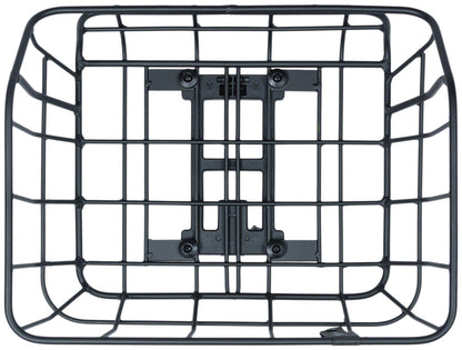 NEW Basil Portland Rear Basket - MIK Mount, Aluminum, Black - Around the Cycle