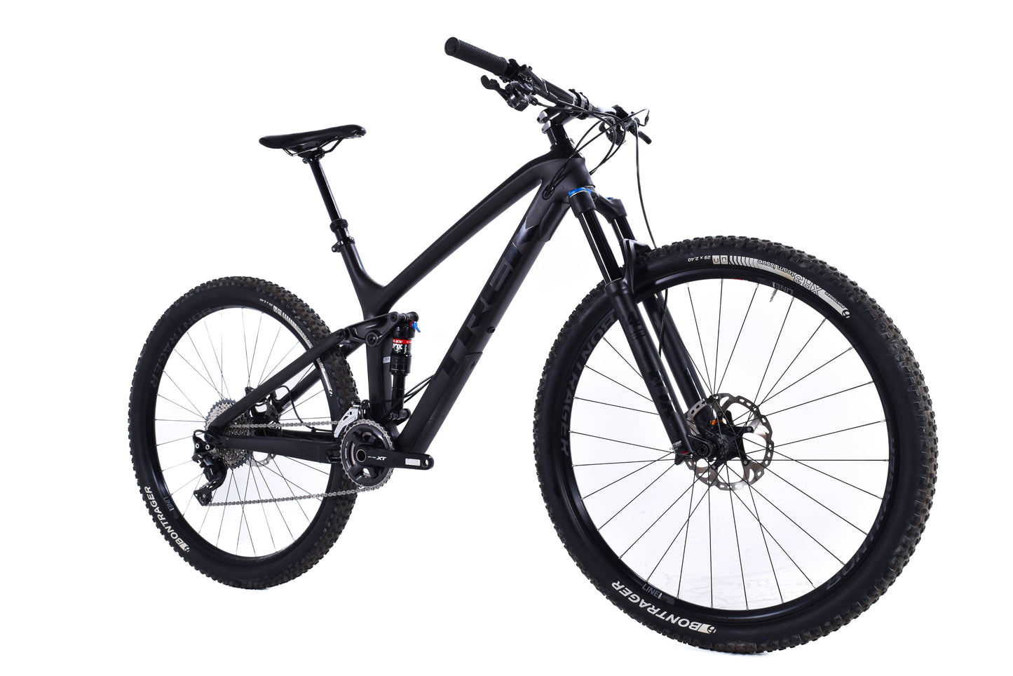 USED 2017 Trek Fuel Ex 9.8 Carbon Mountain Bike 2x11 speed Deore XT Large