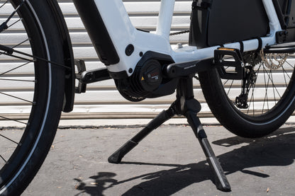 NEW* Riese & Muller Multicharger2 Mixte e-Cargo Bike, GT Family, Pearl White / Matt Black, 47cm - Floor Model