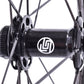 USED Lun Hyper D33 700C Carbon Road Wheelset CL Disc Thru Axle Carbon Spokes