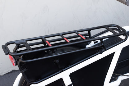 DEMO Riese & Muller Multitinker Touring e-Cargo Bike, Pearl White / Matt Black + Passenger Kit