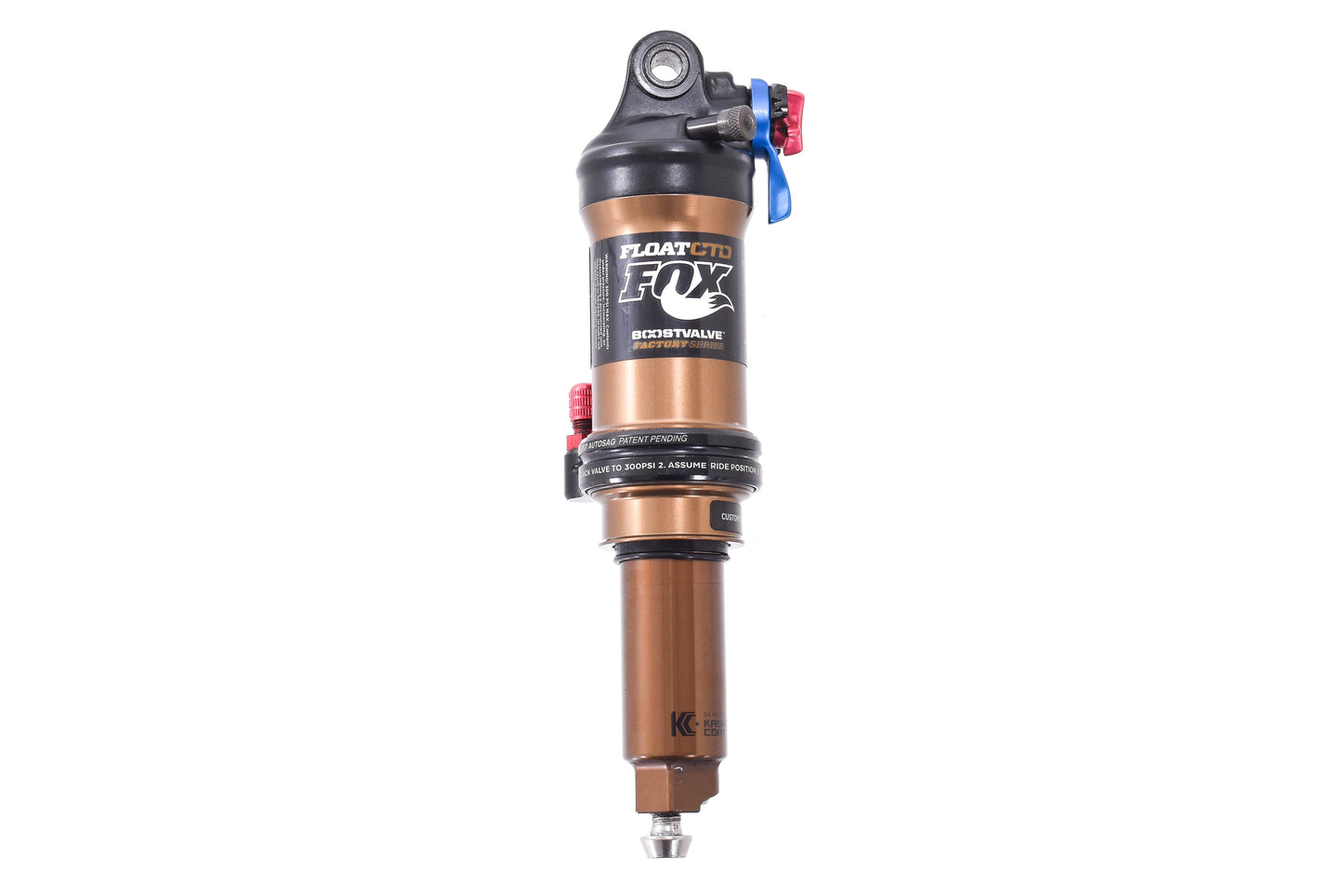USED 2015 Fox Float CTD Rear Shock Kashima Boost Valve For 2015 Specialized Stumpjumper