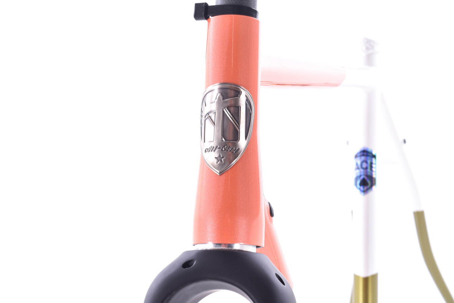 NEW All-City Cosmic Stallion Frameset - 650b/700c, Steel, Coral Moss, 61cm, Frame + Whisky CXLR Fork