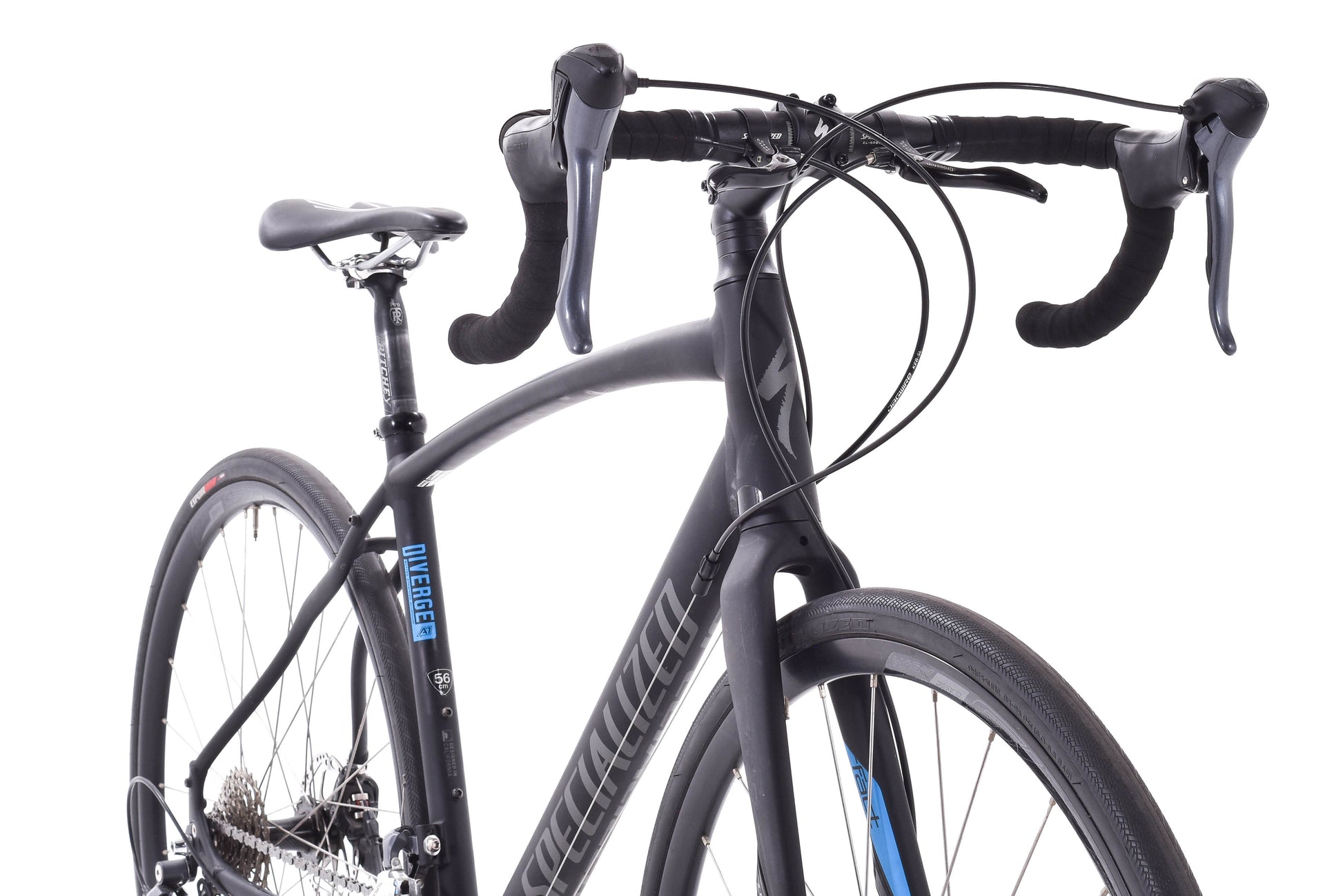 specialized diverge a1 gravel bike USED 2015 Specialized Diverge A1 56cm Aluminum Disc Road Bike w/ Carbo