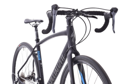 USED 2015 Specialized Diverge A1 56cm Aluminum Disc Road Bike w/ Carbon Fork Shimano Claris 2x8 speed Black